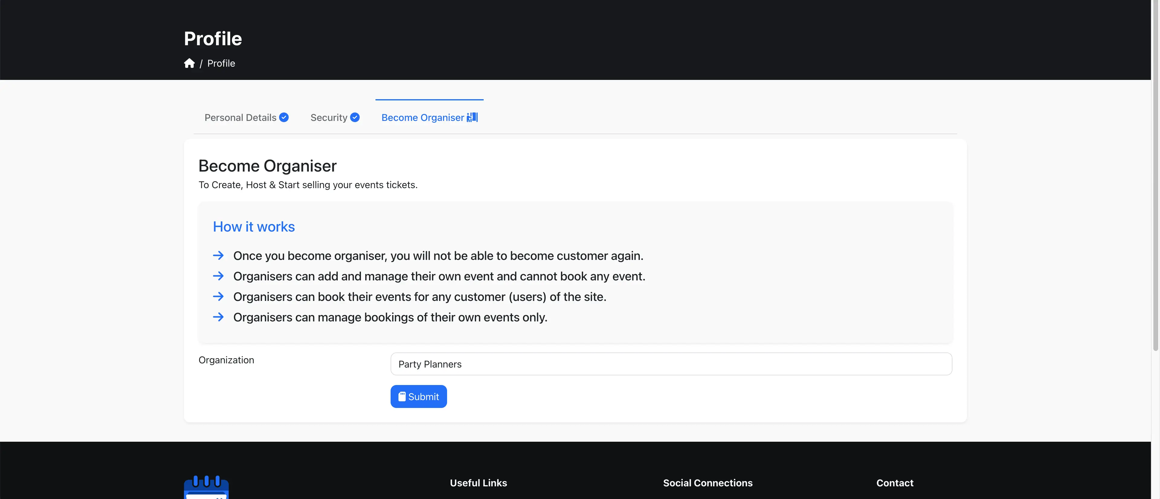 become-organiser-request