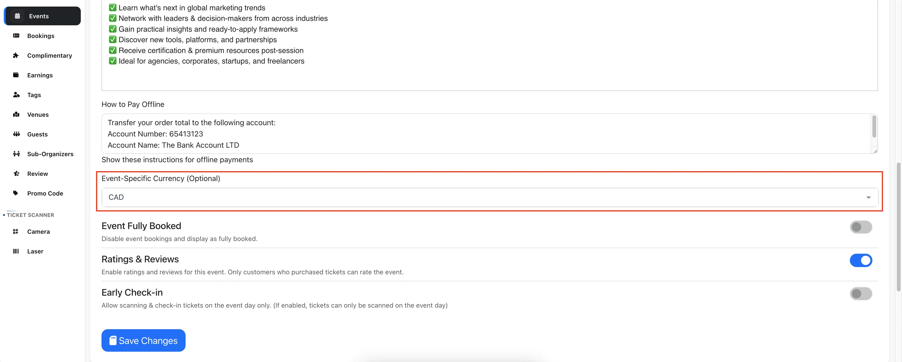 event-specific-currency